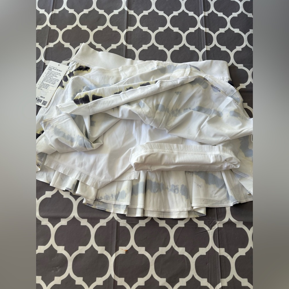 LULULEMON Court Rival Skort High Rise Long Tie Dye Skirt NWT - Picture 5 of 6